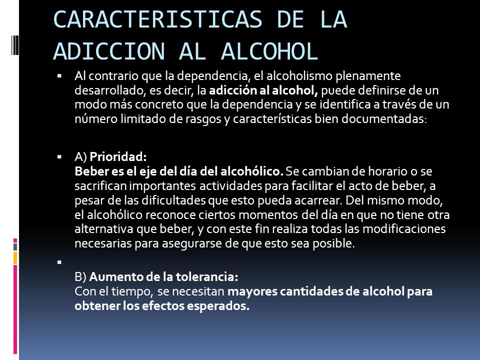 Runy las fórmulas del alcoholismo